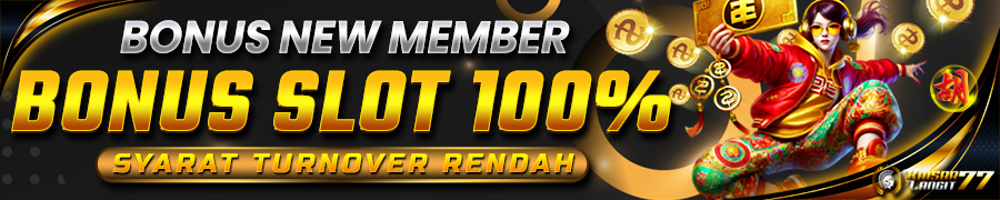 BONUS NEW MEMBER 100% GAME SLOT